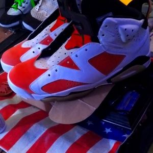 Gatorade Jordan 6's worn 3x size 12 mens